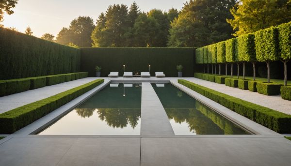 Savez vous adopter le style de jardin minimaliste moderne ?