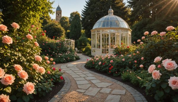 Savez vous où admirer les plus belles collections de roses ?
